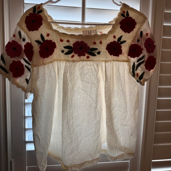 THML Tops - THML size small embroidered shirt